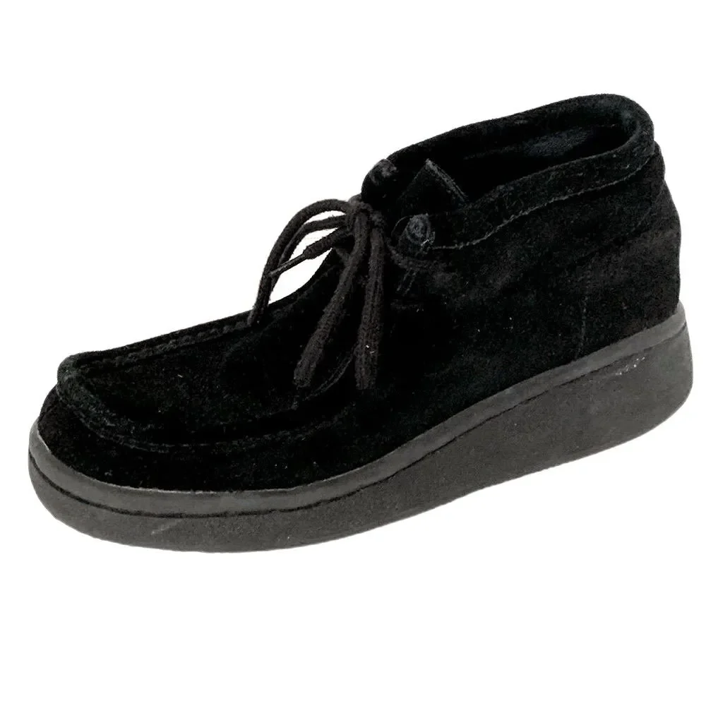 Nomad Footwear Women's Black Suede Desert Chukka Boots Size 9